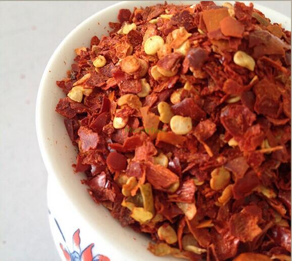 Dried red pepper flake with seeds, China wholesale Dried red pepper